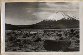 Nevados payachatas. Tacora, camino yendo a Parinacota desde Tacna. Nevados payachatas. Tacora, camino yendo a Parinacota desde Tacna.