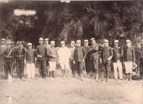 [Grupo de militares peruanos]