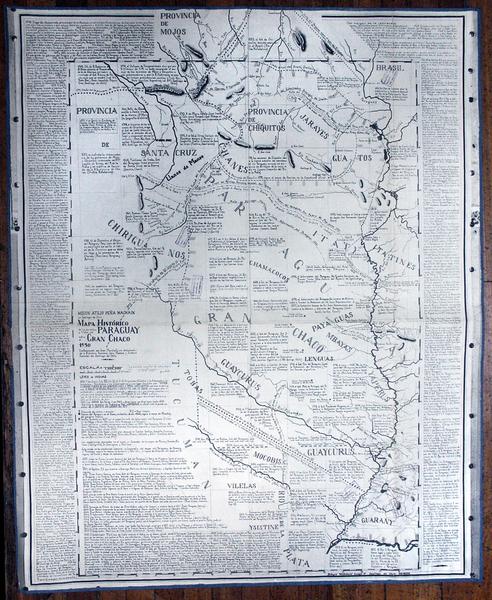 [Mapa histórico de los derechos y títulos del Paraguay sobre el Gran Chaco]