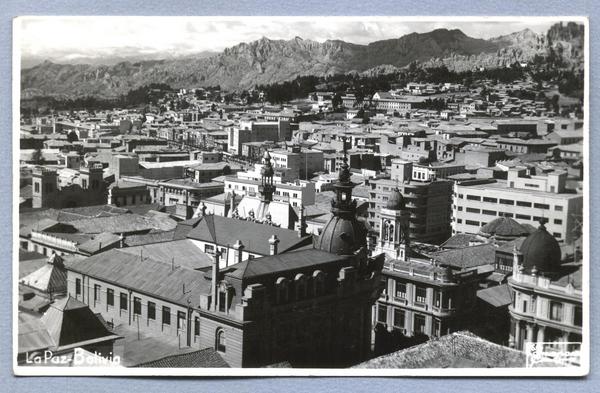 [Vista de La Paz, Bolivia]