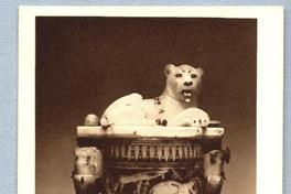 The King's cosmetic jar 052 Tutankhamen series. The King's cosmetic jar 052 Tutankhamen series.