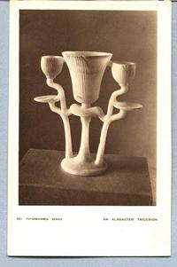 An alabaster tricerion 051 Tutankhamen series. An alabaster tricerion 051 Tutankhamen series.