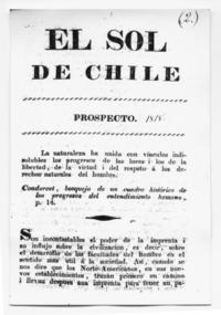 El Sol de Chile Prospecto El Sol de Chile Prospecto