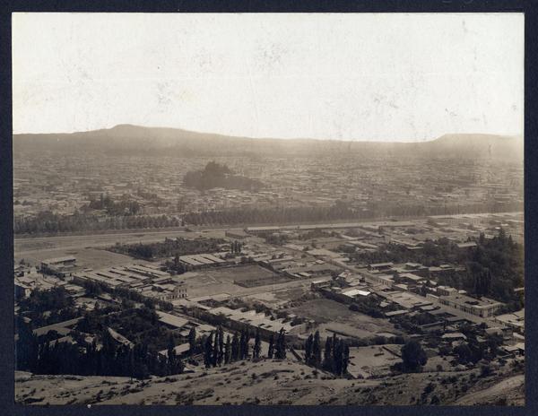 [Vista panorámica de la ciudad de Santiago]