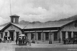 Estación de ferrocarriles de Copiapó, construida en 1854.