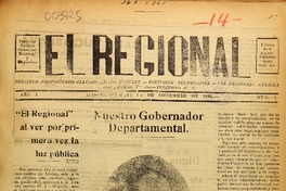 El regional (Llolleo, Chile: diario) El regional (Llolleo, Chile: diario)