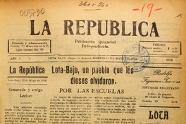 La República (Lota, Chile : 1934)