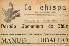 La Chispa (Santiago, Chile : 1931) La Chispa (Santiago, Chile : 1931)