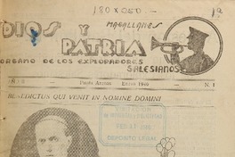 Dios y patria (Punta Arenas, Chile : 1946) Dios y patria (Punta Arenas, Chile : 1946)