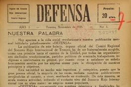 Defensa (Temuco, Chile : 1935) Defensa (Temuco, Chile : 1935)