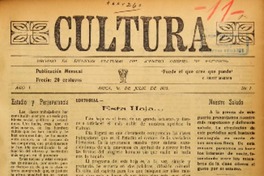 Cultura (Arica, Chile : 1933)