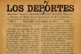 Los Deportes (Traiguén, Chile : 1931)