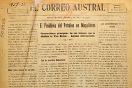 El Correo austral.