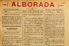 Alborada (Buin, Chile : 1925) Alborada (Buin, Chile : 1925)