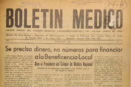 Boletín médico (Valparaíso, Chile : 1951)