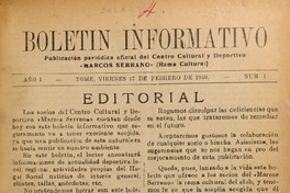 Boletín informativo (Tomé, Chile) Boletín informativo (Tomé, Chile)