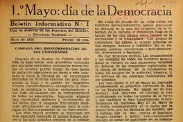 Boletín informativo (Santiago, Chile : 1938) Boletín informativo (Santiago, Chile : 1938)
