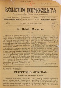 Boletín demócrata