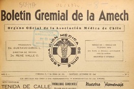 Boletín gremial de la AMECH Boletín gremial de la AMECH