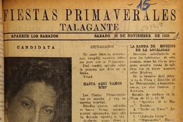 Fiestas primaverales Talagante.