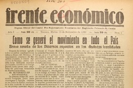 Frente económico Frente económico