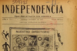 Independencia (Santiago, Chile : 1937) Independencia (Santiago, Chile : 1937)
