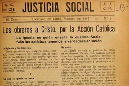 Justicia Social (Santiago, Chile : 1937)