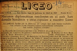 Liceo (Los Andes, Chile: 1947) Liceo (Los Andes, Chile: 1947)