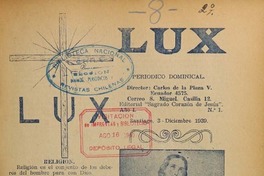 Lux (Santiago, Chile : 1939)