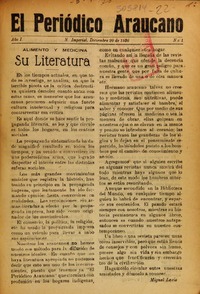 El Periódico Araucano.