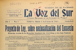 La Voz del Sur (Temuco, Chile : 1940)