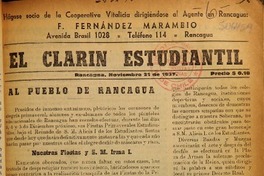 El Clarin Estudiantil.