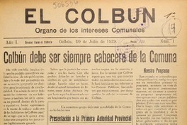 El Colbún.