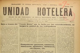 Unidad Hotelera.