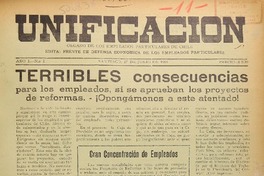 Unificación (Santiago, Chile : 1935)