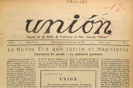Unión (Chillán, Chile : 1935) Unión (Chillán, Chile : 1935)