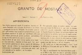 Granito de Mostaza (Santiago, Chile : 1931)