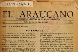 El Araucano (Padre Las Casas, Chile : 1937)
