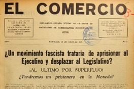 El Comercio (Santiago, Chile : 1934)