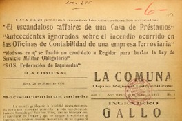La Comuna (Arica, Chile : 1935)