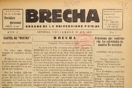 Brecha (Nueva Imperial, Chile : 1939) Brecha (Nueva Imperial, Chile : 1939)