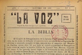 La voz (Concepción, Chile : 1938)