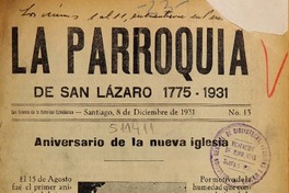 La Parroquia de San Lázaro.