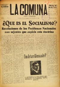 El Vocero comunal (Santiago, Chile : 1935)