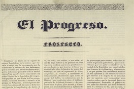 El Progreso (Santiago, Chile : 1842) El Progreso (Santiago, Chile : 1842)