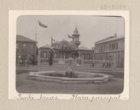 Plaza principal de Punta Arenas.