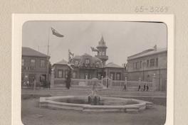 Plaza principal de Punta Arenas.