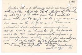 [Carta] 1944 jul. 30, La Serena [a] Miguel Osvaldo Araya