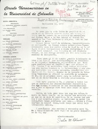 [Carta] 1972 sept. 11, 30 third Avenue Brooklyn, N. Y. 11217, [EE.UU.] [a la] Querida Doris [Dana]