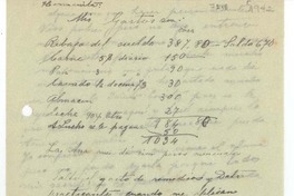 [Carta] [1942?], [La Serena, Chile] [a] [Gabriela Mistral]